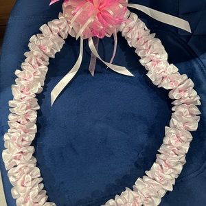 Handmade ribbon lei